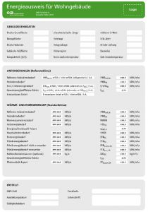 Energieausweis Wien Energie