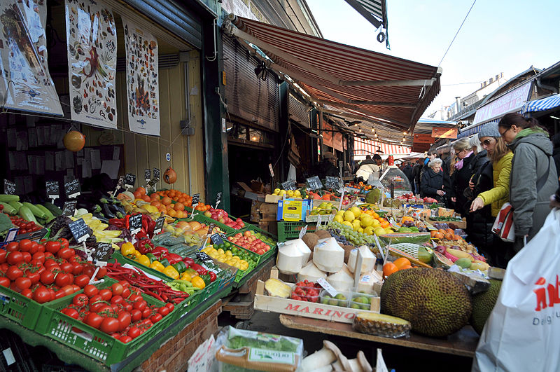 Der Naschmarkt. Unangefochten die Nummer 1 der Marktplätze mit einem ausgezeichneten Ruf weit über die Stadtgrenzen hinaus.