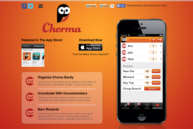 Chorma Chore Putz-App