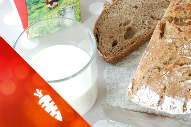 grundnahrungsmittel, milch, Brot, Lebensmitteltechnik, energieleben