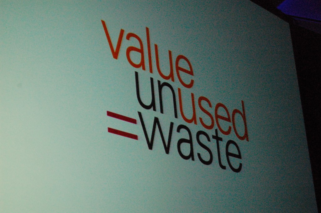 Value Unused = Waste / © Kevin Krejci, Flickr