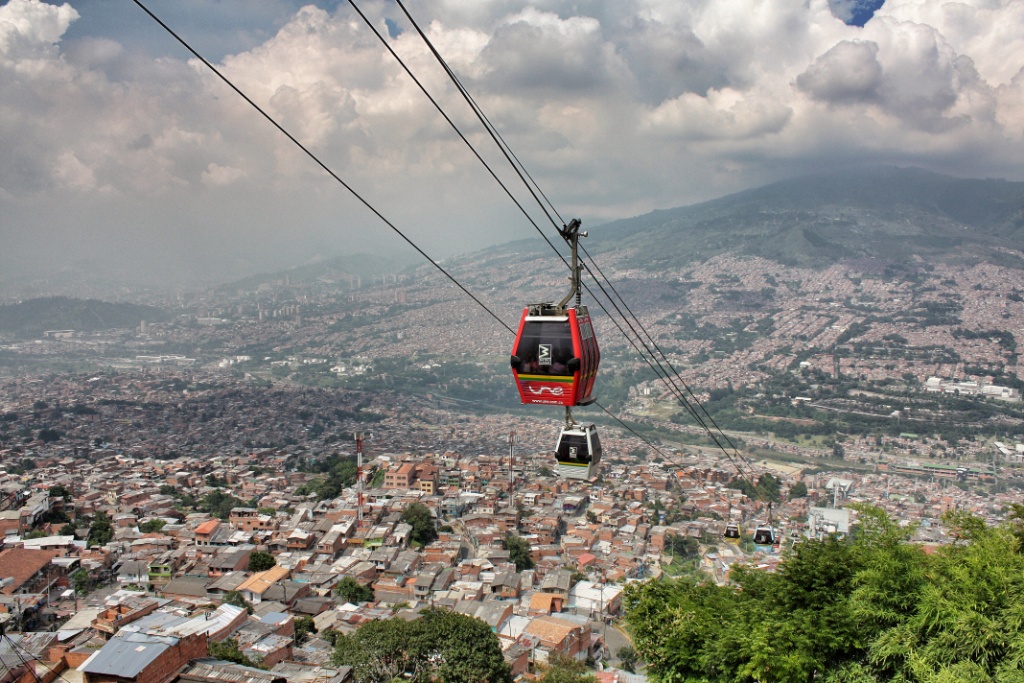 Metrocable de Medellín 2 © Jorge Gobbi / Flickr