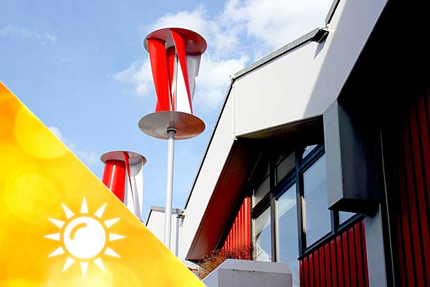 Good News Windturbinen Furs Hausdach Energieleben