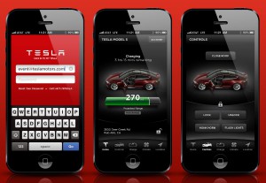 Ladeapp Tesla