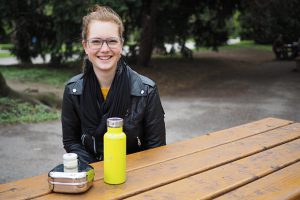 Elena Beringer spricht über ihr Leben mit Zero Waste., Fotocredit: Mira Nograsek