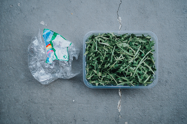 Der köstliche Bösewicht kam zwei Mal in Plastik verpackt.