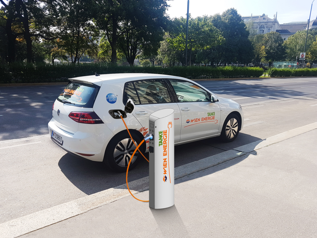 E-Ladestellen werden in Wien immer beliebter. - Fotocredit: Wien Energie