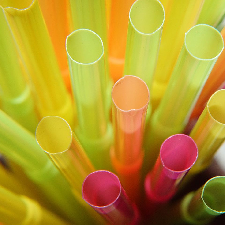 Plastikstrohhalme. Bildquelle: pixabay