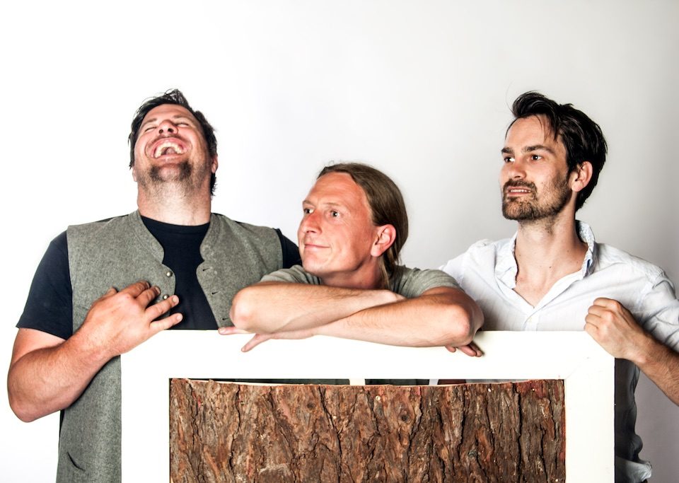 Das Team Barkinsulation: Marco Morandi, Tobias Ulrich und Bernhard Lienbacher