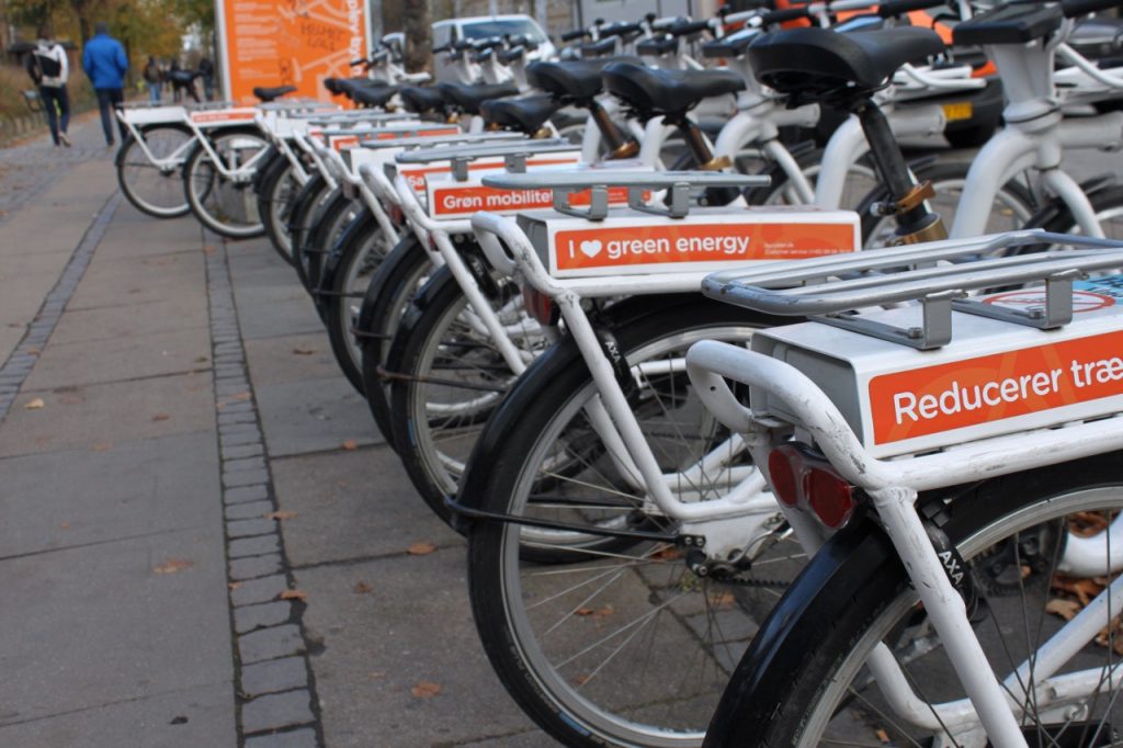 E-Bikes in Kopenhagen / Fotocredit: Pia Minixhofer