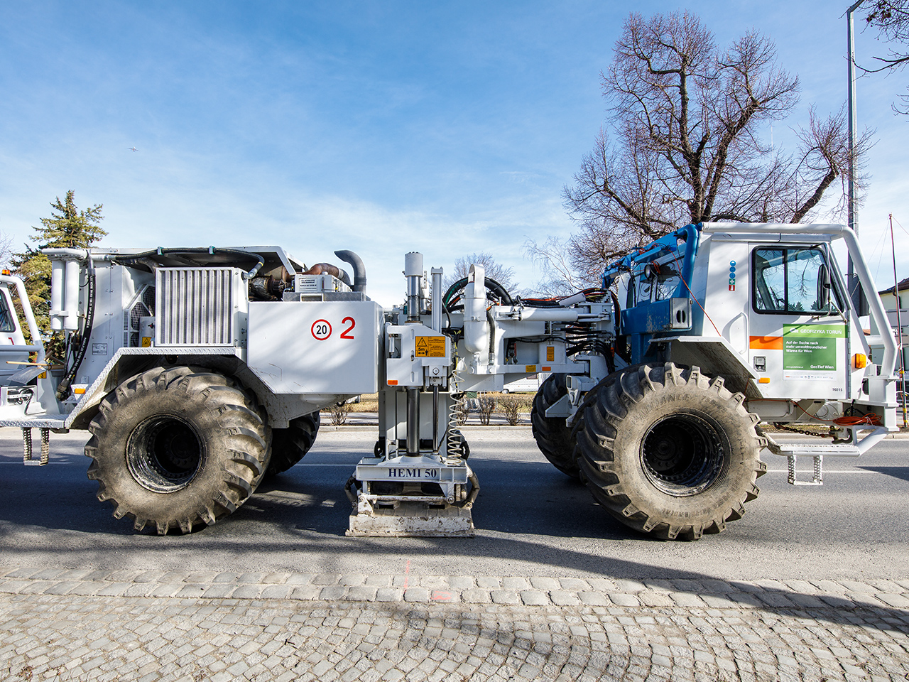 Bildrechte: Wien Energie_FOTObyHOFER Forschungsprojekt GeoTief: Auf der Suche nach mehr umweltfreundlicher Wärme für Wien. 