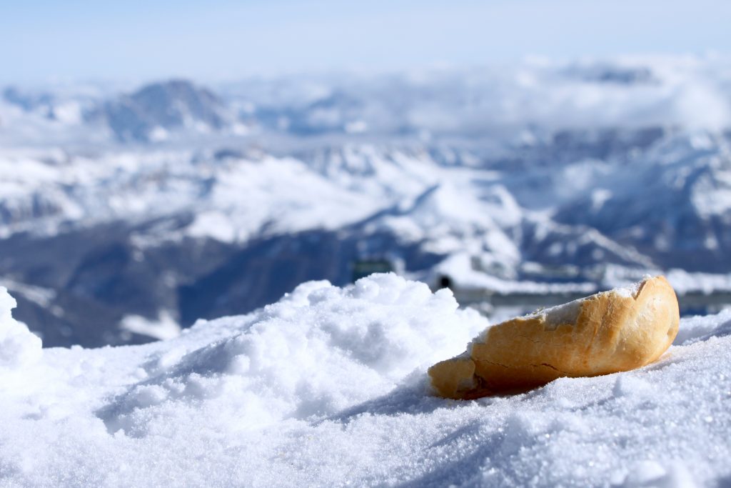 Weniger Abfall im Schnee - Fotocredit: Pia Minixhofer