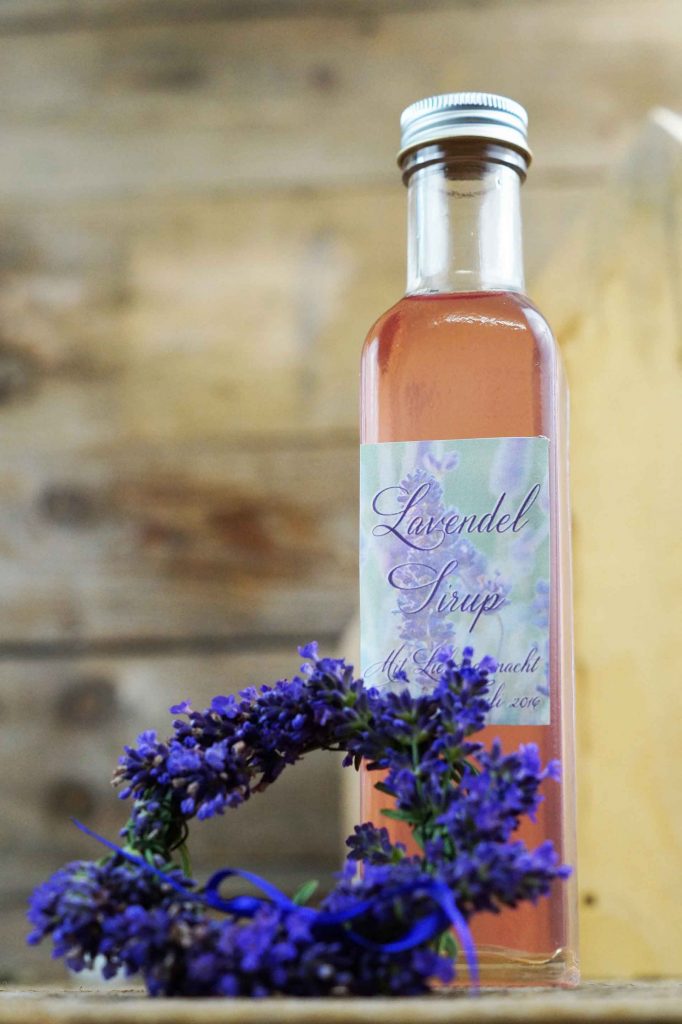 Aromatischer Lavendelsirup. - Fotocredit: Doris Kern