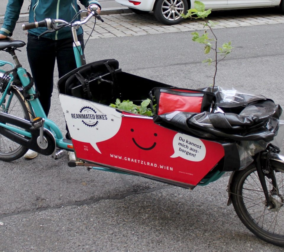 Mit dem Grätzlrad durch Wien / Fotocredit: Pia Minixhofer