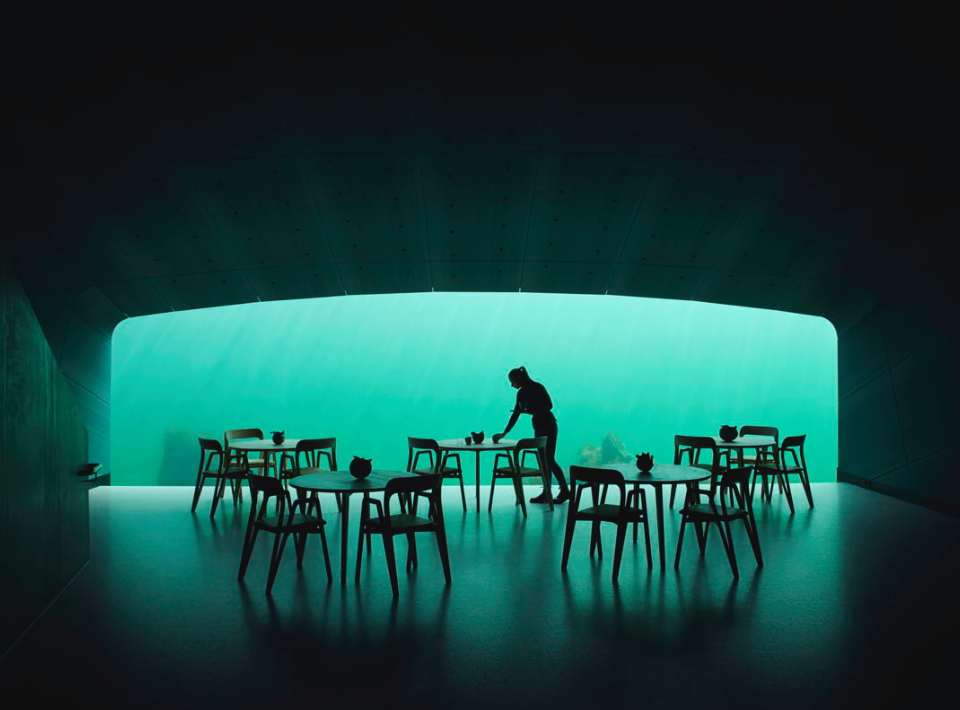 Das Wunder darunter – Panoramablick auf den Meeresboden / Foto: © Ivar Kvaal – snohetta.com