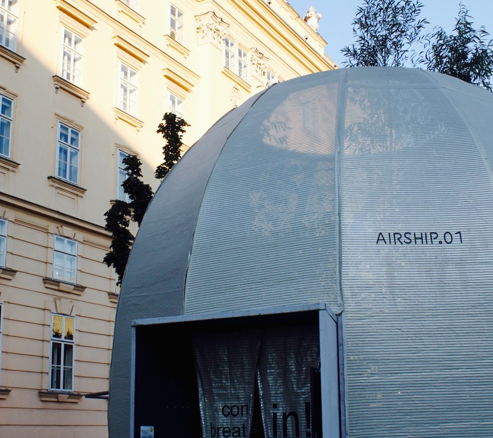 Airship.01 im MQ / Fotocredit: Pia Minixhofer