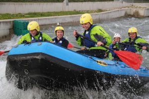 Rafting in der Metropole: Die Watersports Arena macht's möglich!, Fotocredit: Vienna Watersports Arena