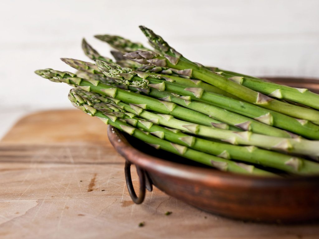 Grüner Spargel