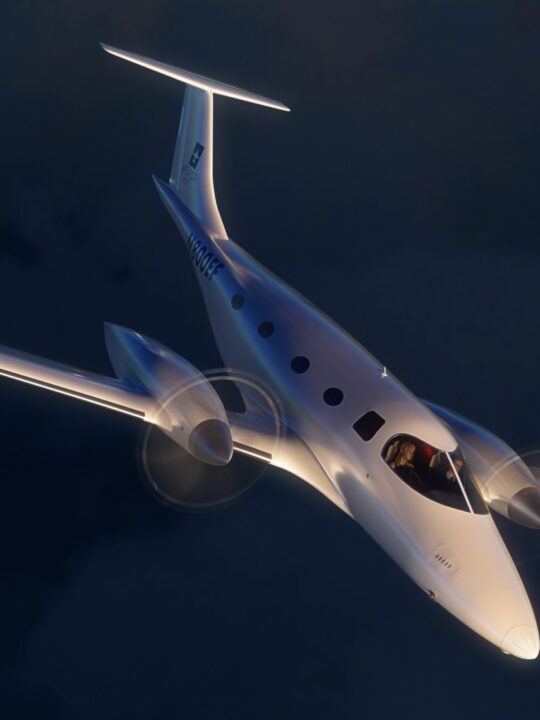Noch befindet sich der Bye Aerospace eFlyer 800 im Projektstadium. RAS hat dennoch bereits fünf dieser vollelektrischen Flugzeuge bestellt. Fotocredit: © Bye Aerospace
