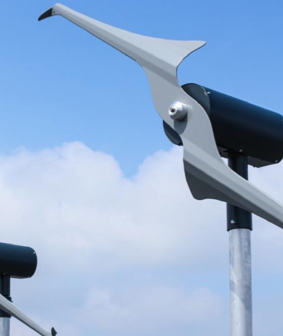Die SkyWind Mikrowind Anlage wiegt gerade einmal 20 Kilogramm und hat eine Nennleistung von einem Kilowatt. Fotocredit: © SkyWind Energy GmbH