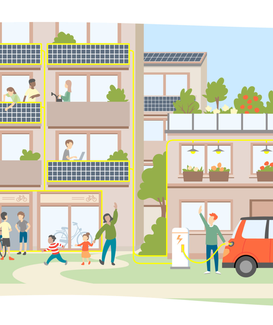 Regional erneuerbare Energie zu produzieren und zu teilen: Das ermöglichen Energiegemeinschaften. Fotocredit: © Klima- und Energiefonds