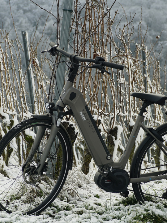 Mit diesen Tipps bist du auch im Winter mit dem E-Bike passend gerüstet. Fotocredit: © jhenning/Pixabay